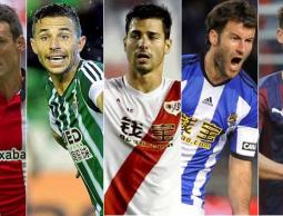 من اليمين: باسطون, وأغيريتشي, وغيرا, وكاسترو, وأدوريز