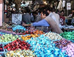 أجواء إستقبال عيد الأضحى بأسواق غزة 