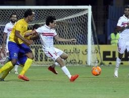 جانب من المباراة