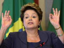  رئيسة البرازيل ديلما روسيف