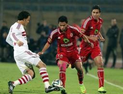 جانب من إحدى مباريات الدوري المصري