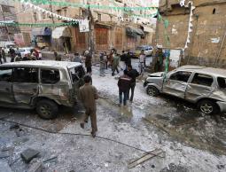 انفجار سيارة ملغومة وسط صنعاء- أرشيفية