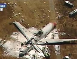 الطائرة الكورية التي تحطمت