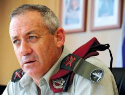 رئيس هيئة الأركان في الجيش الاسرائيلي "بيني غانتس"