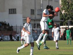 جانب من مباراة الشجاعية وغزة الرياضي