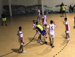 جانب من أحد مباريات دوري اليد