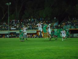 إحدى الكرات الخطرة على مرمى الجمعية