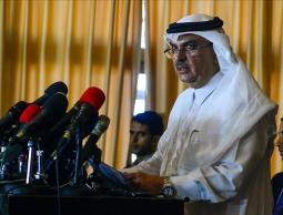 السفير محمد العمادي، رئيس اللجنة القطرية لإعادة إعمار غزة