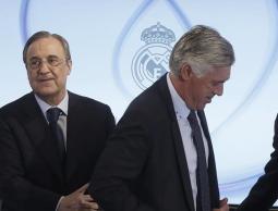 أنشيلوتي وخلفه بيريز