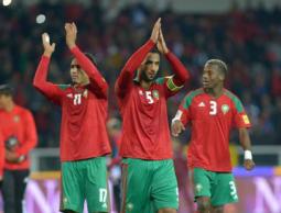 فرحة لاعبي المغرب بالفوز