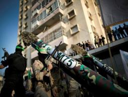 صورة (أرشيفية) لصواريخ القسام 