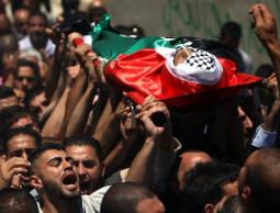 طولكرم: تشييع جثمان الشهيد الجلاد AB