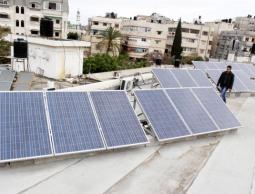 مشروع تزويد غزة بـ30 ميجاواط من الطاقة الشمسية