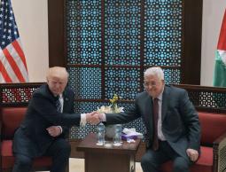 جانب من اللقاء الذي جمع بينهما