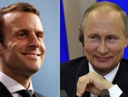 بوتين وماكرون