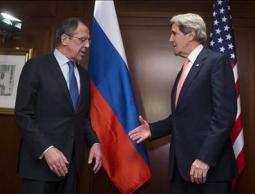 كيري يلتقي لافروف 