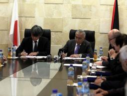 فياض وممثل اليابان (الأرشيف)