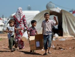 لاجئون سوريون (صورة أرشيفية)