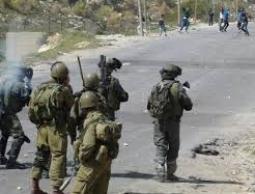 مواجهات بين جيش الاحتلال وشبان فلسطينيون (أرشيف)