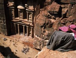 احد المناطق السياحية في الاردن