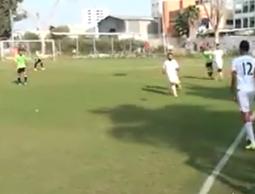 جانب من المباراة