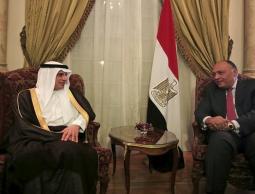 سامح شكري وعادل الجبير