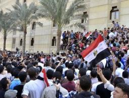 طلبة بجامعة الأزهر (أرشيف)