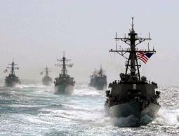 بوارج امريكية في عرض البحر(أرشيف)