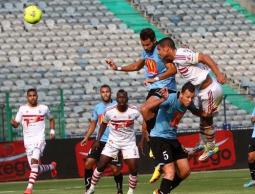 رأسية أحمد علي في مرمى المحلة