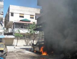 انفجار سيارة في حلب (أرشيف)