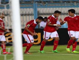 فرحة لاعبي الأهلي بالفوز