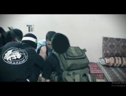 صورة من الفيديو الذي نشرته كتائب القسام اليوم