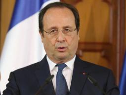  الرئيس الفرنسي فرانسوا هولاند 