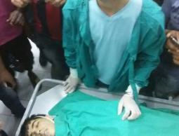 جثمان الشهيد مهند الحلبي منفذ عملية الطعن في القدس المحتلة