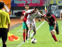 جانب من المباراة