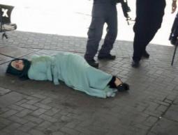 صورة اعدام الفتاة اسراء في مدينة العفولة