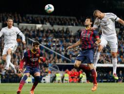 من مباراة كلاسيكو الذهاب