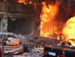 حماس تدين جريمة استهداف الضاحية الجنوبية