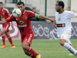 جانب من مباراة الأهلي والبنزرتي