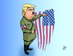 رسمة الفنان مجد الهسي