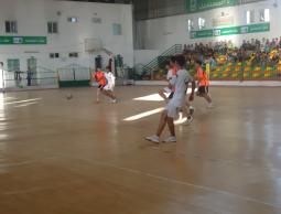 جانب من المباراة النهائية التي جمعت الجمعية والمشتل