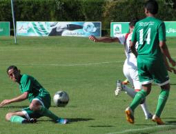 جانب من المباراة