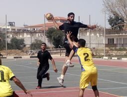 جانب من المباراة