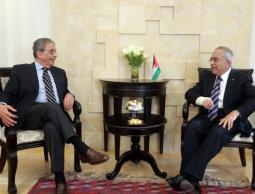 فياض يستقبل عمرو موسى برام الله