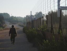 جانب من الحدود بين قطاع غزة والإحتلال الإسرائيلي