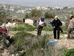 مستوطنون يهاجمون قرية (الأرشيف)