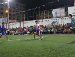 جانب من أحد مباريات البطولة