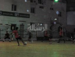 أحد لقاءات بطولة حجارة السجيل