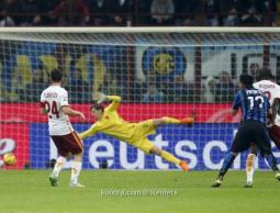 لحظة إحراز ميديل الهدف