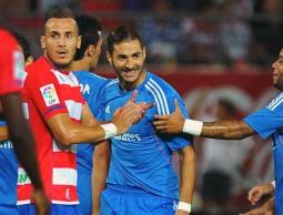 بنزيما سجل هدف المباراة الوحيد